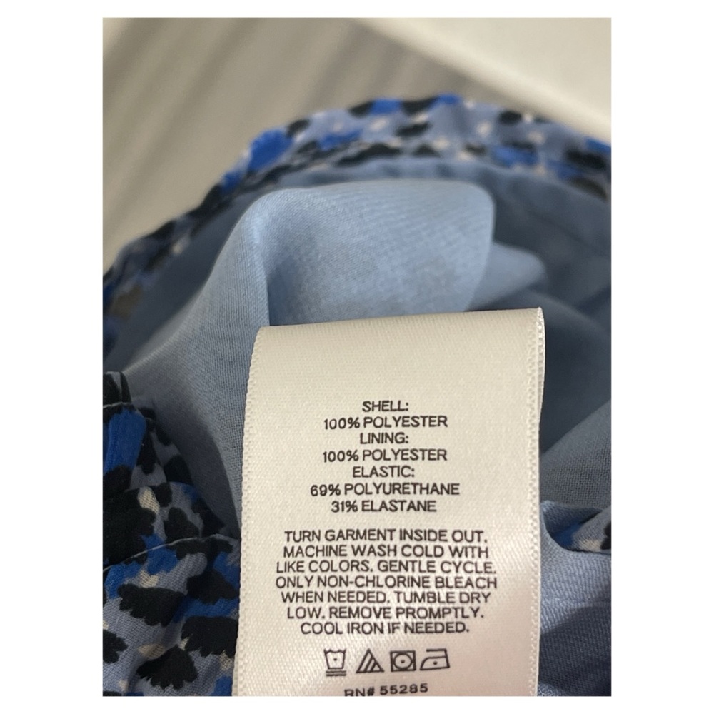 Express Blue Blouse - Picture 3 of 5